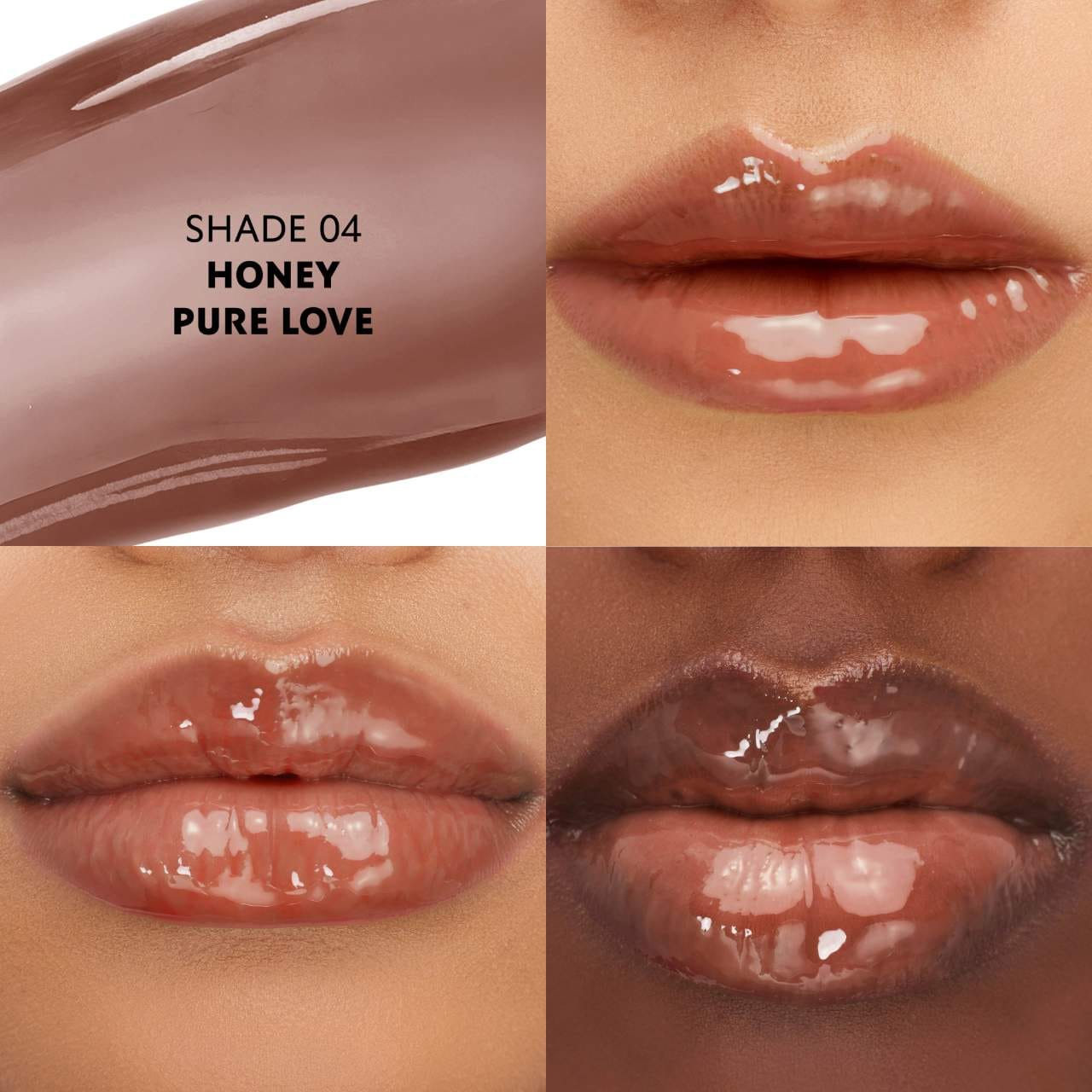 Yves Saint Laurent Loveshine Plumping Lip Oil Gloss | 04 Honey Pure Love