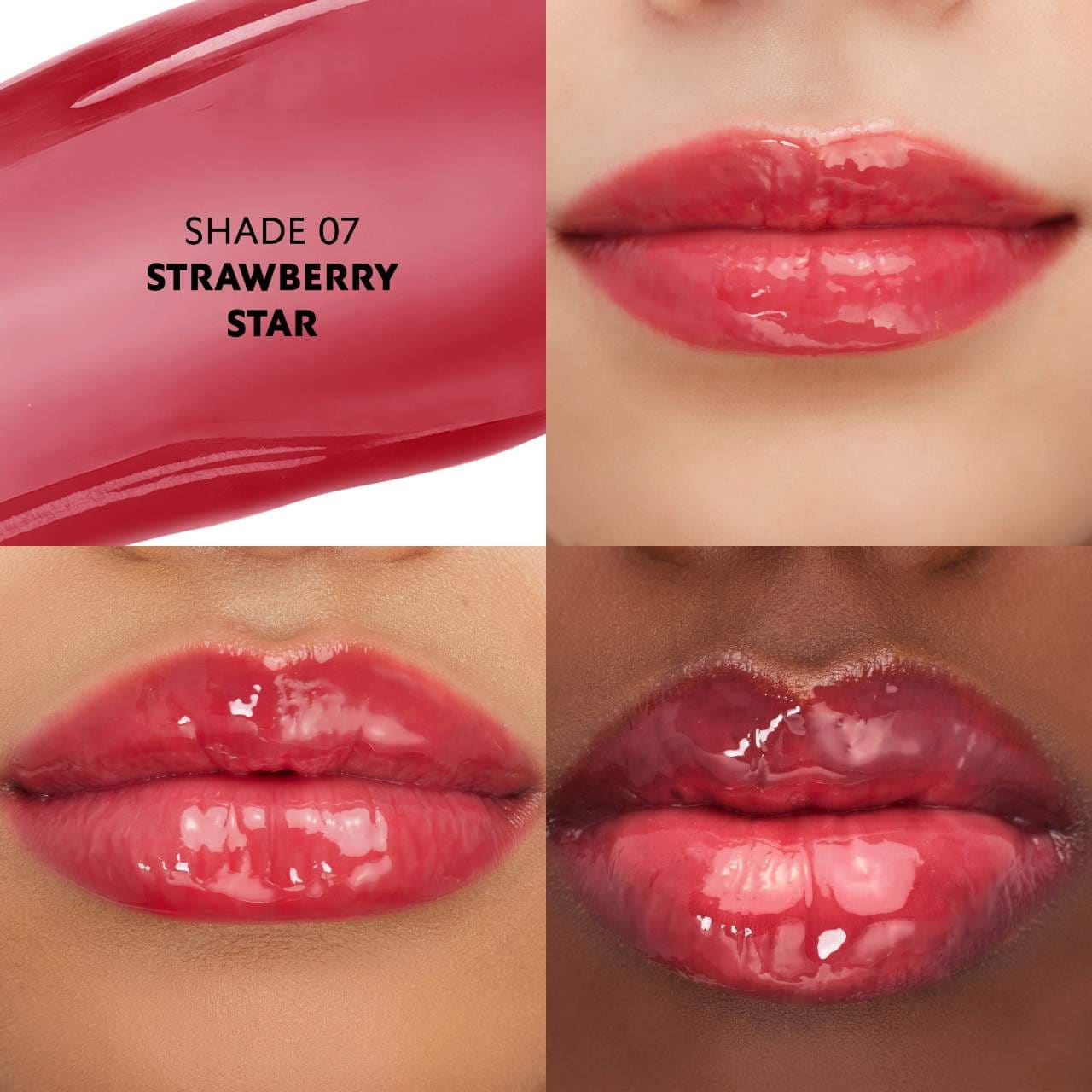 Yves Saint Laurent Loveshine Plumping Lip Oil Gloss | 07 Strawberry Star