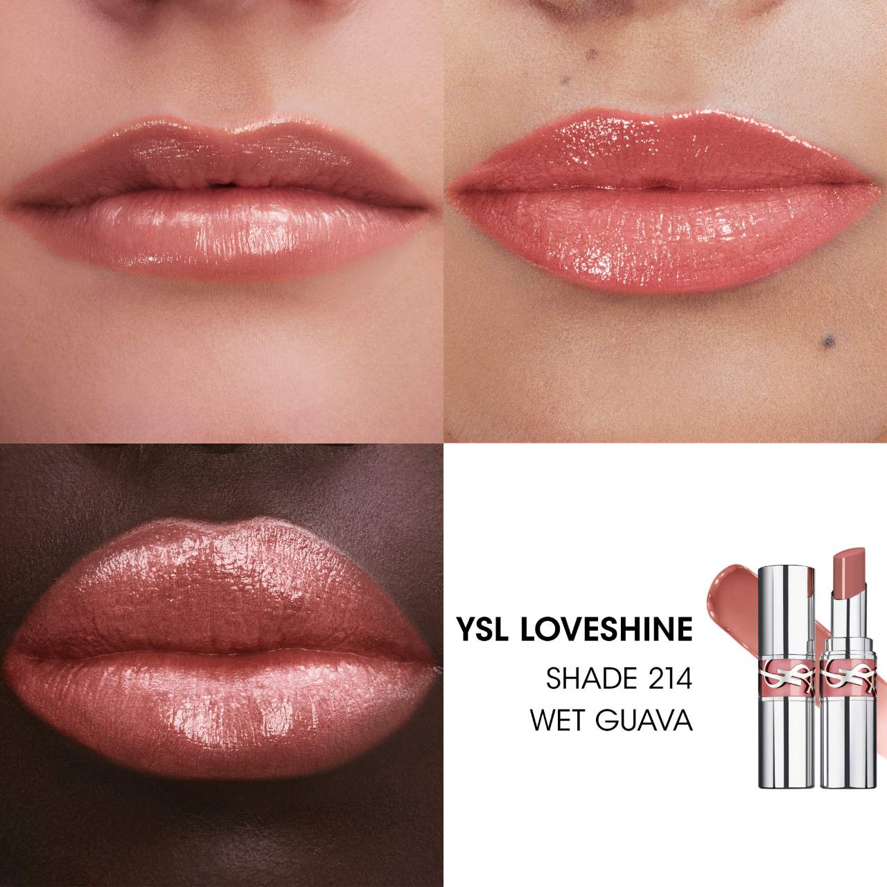 Yves Saint Laurent YSL Loveshine Lip Oil Stick | 214 Wet Guava
