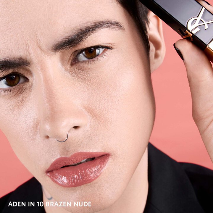 Yves Saint Laurent The Bold High Pigment Lipstick | 10 Brazen Nude