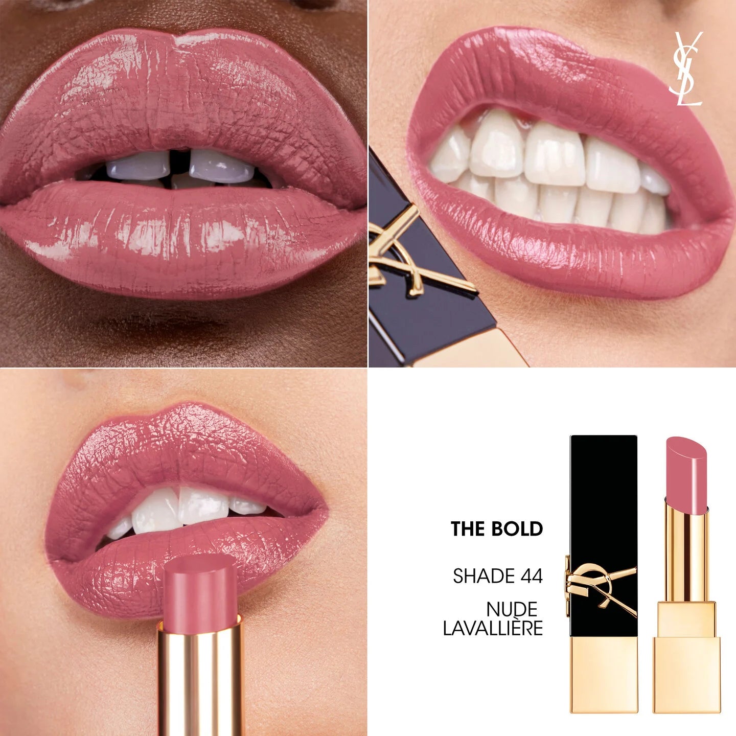 Yves Saint Laurent The Bold High Pigment Lipstick | 44 Nude Lavallière
