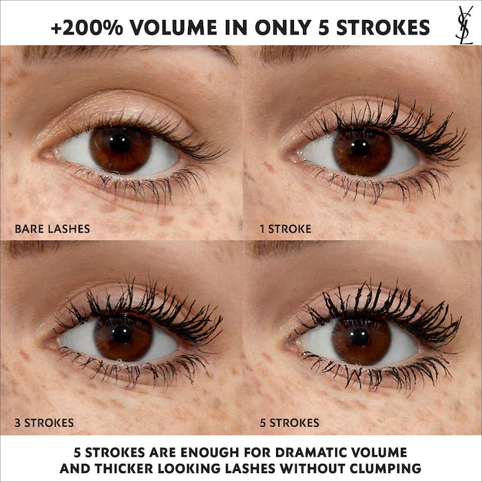 Yves Saint Laurent Lash Clash Mascara Mini 2 ml | Noir Black