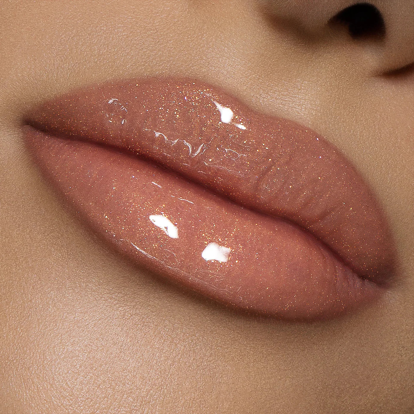 Makeup By Mario Pro Volume Lip Gloss | Golden Nude