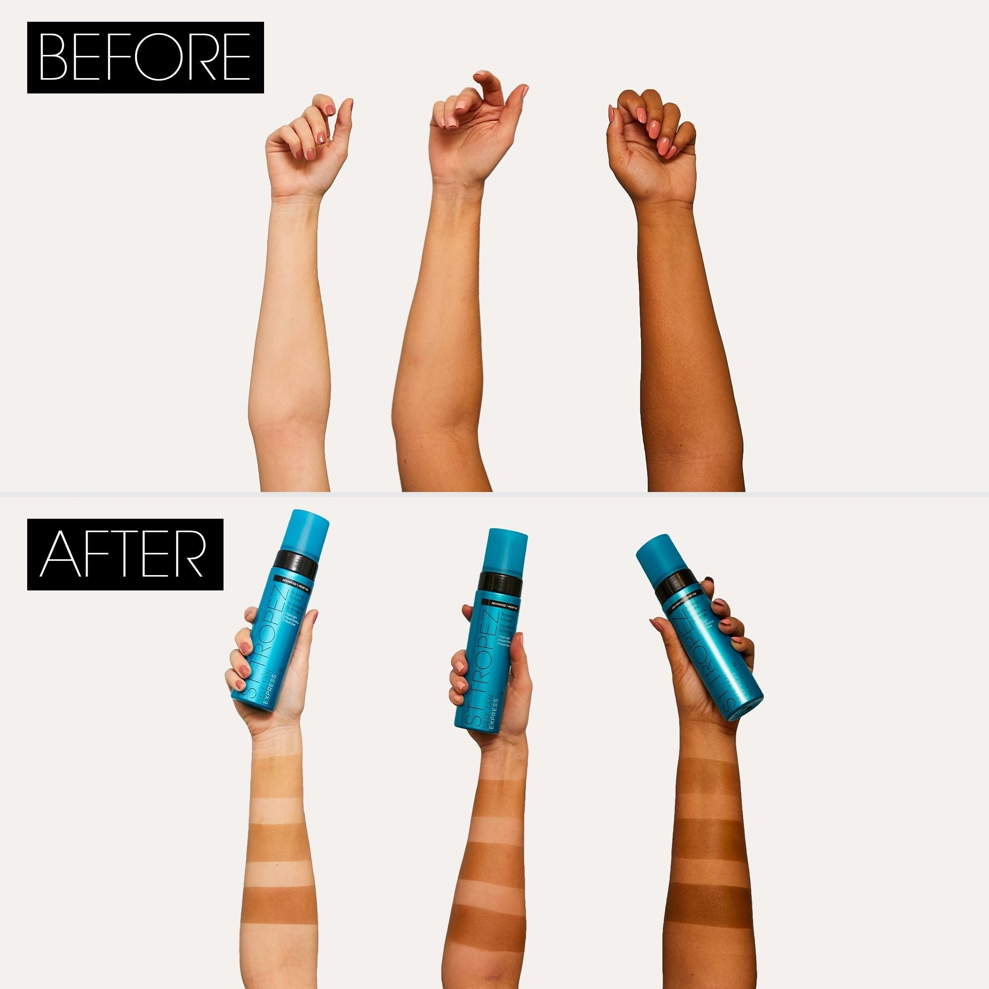 St. Tropez Self Tan Express Bronzing Mousse  100 ml