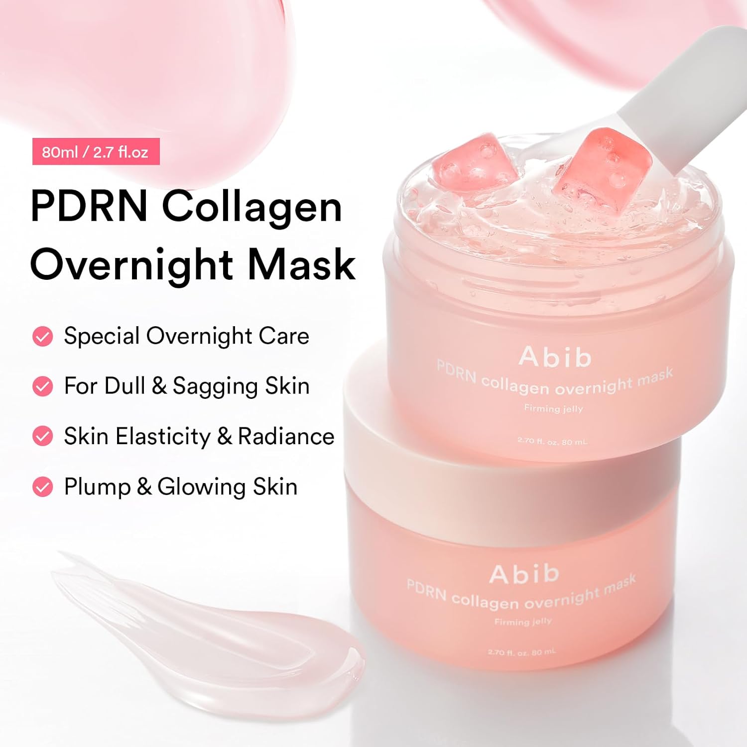 Abib PDRN Collagen Overnight Mask Firming Jelly 2.70 oz / 80 ml
