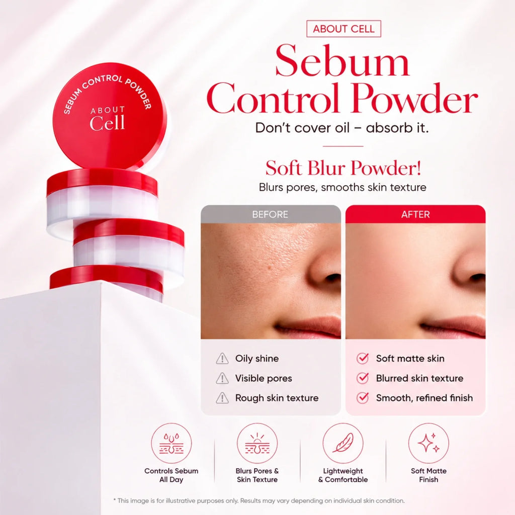 About Cell Sebum Control Powder 31 g