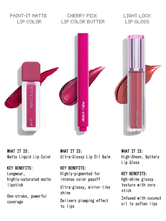 About Face Light Lock Lip Gloss | Payton
