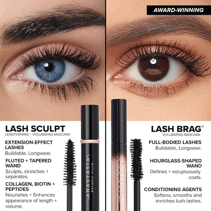 Anastasia Beverly Hills Lash Sculpt Lengthening & Volumizing Mascara 5 ml (Sin Caja)