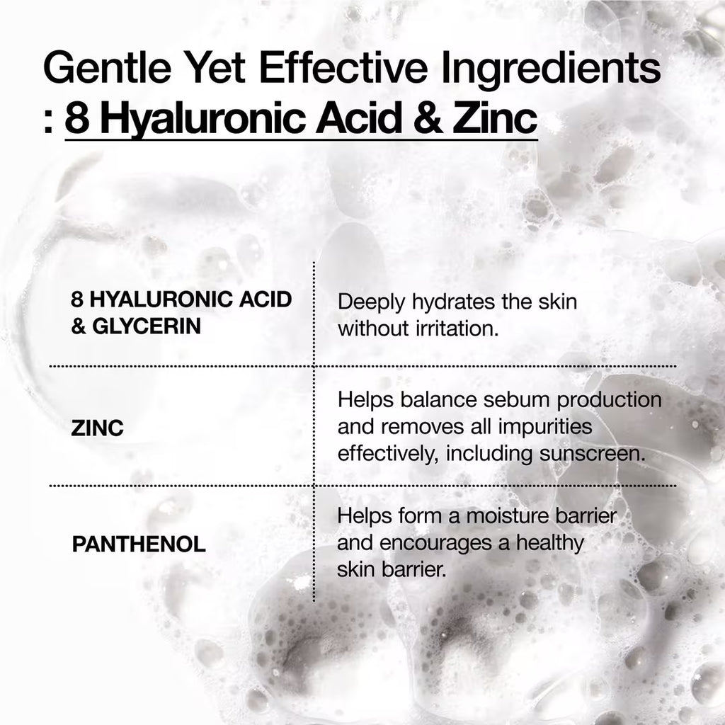 Anua 8 Hyaluronic Acid Hydrating Gentle Foaming Cleanser 150 ml