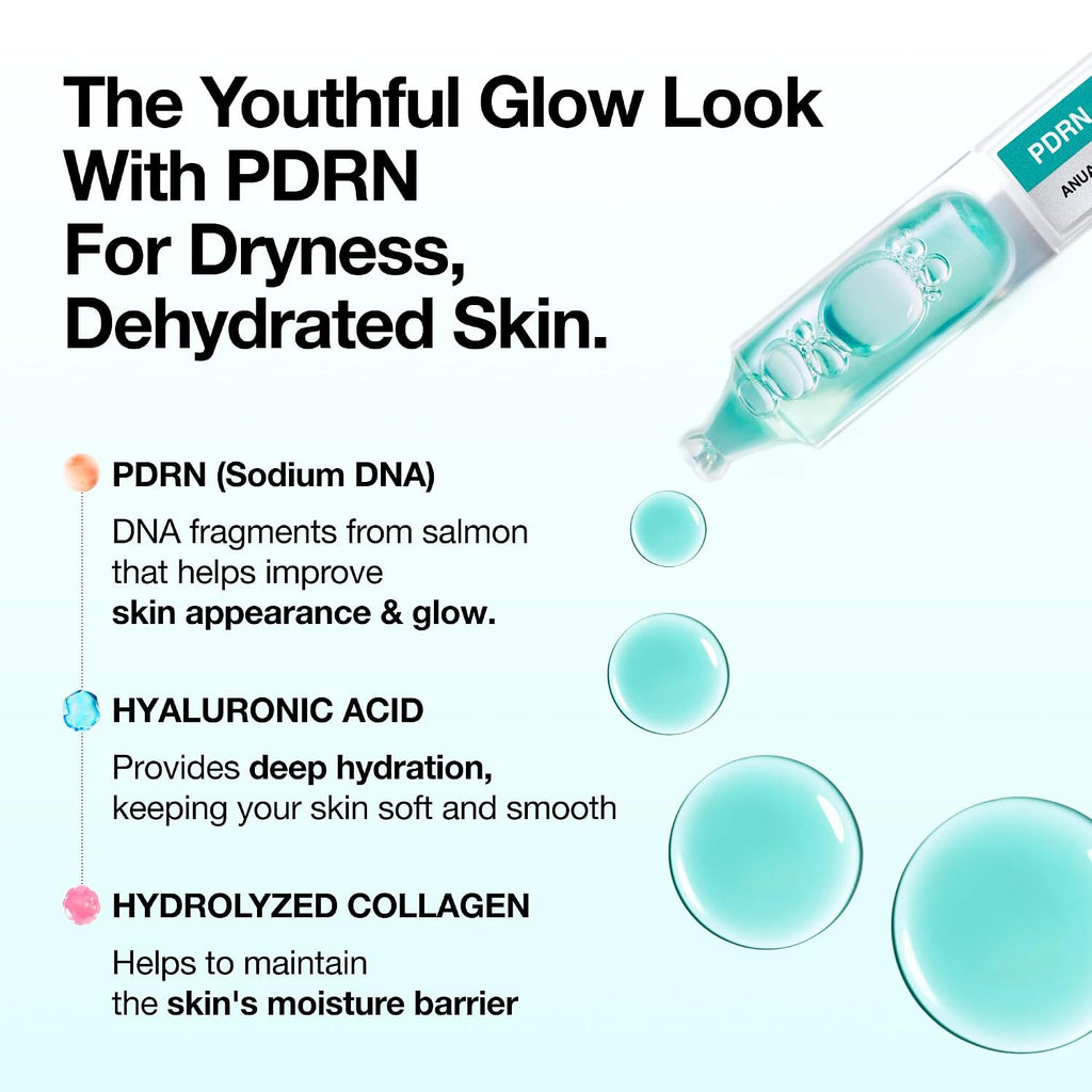 Anua PDRN Hyaluronic Acid Capsule 100 Serum (10 ea x 0.33 oz)