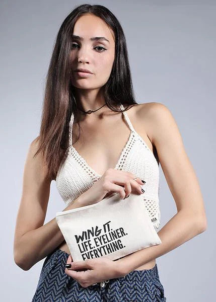 AOA Studio Canvas Pouch | Pineapples