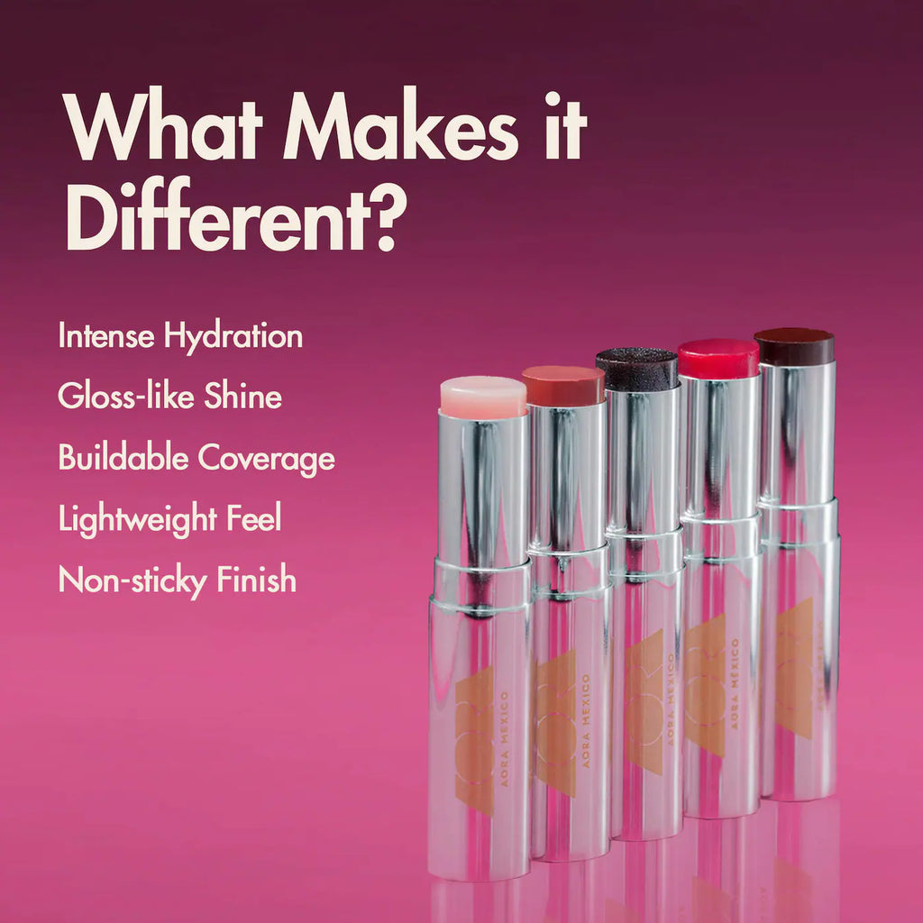 AORA México ACARÍCIAME Hydrating and Smoothing Solid Lip Gloss Serum | Vanta.02