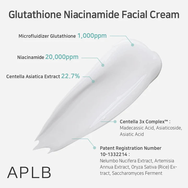 APLB Glutathione Niacinamide Facial Cream 55 ml