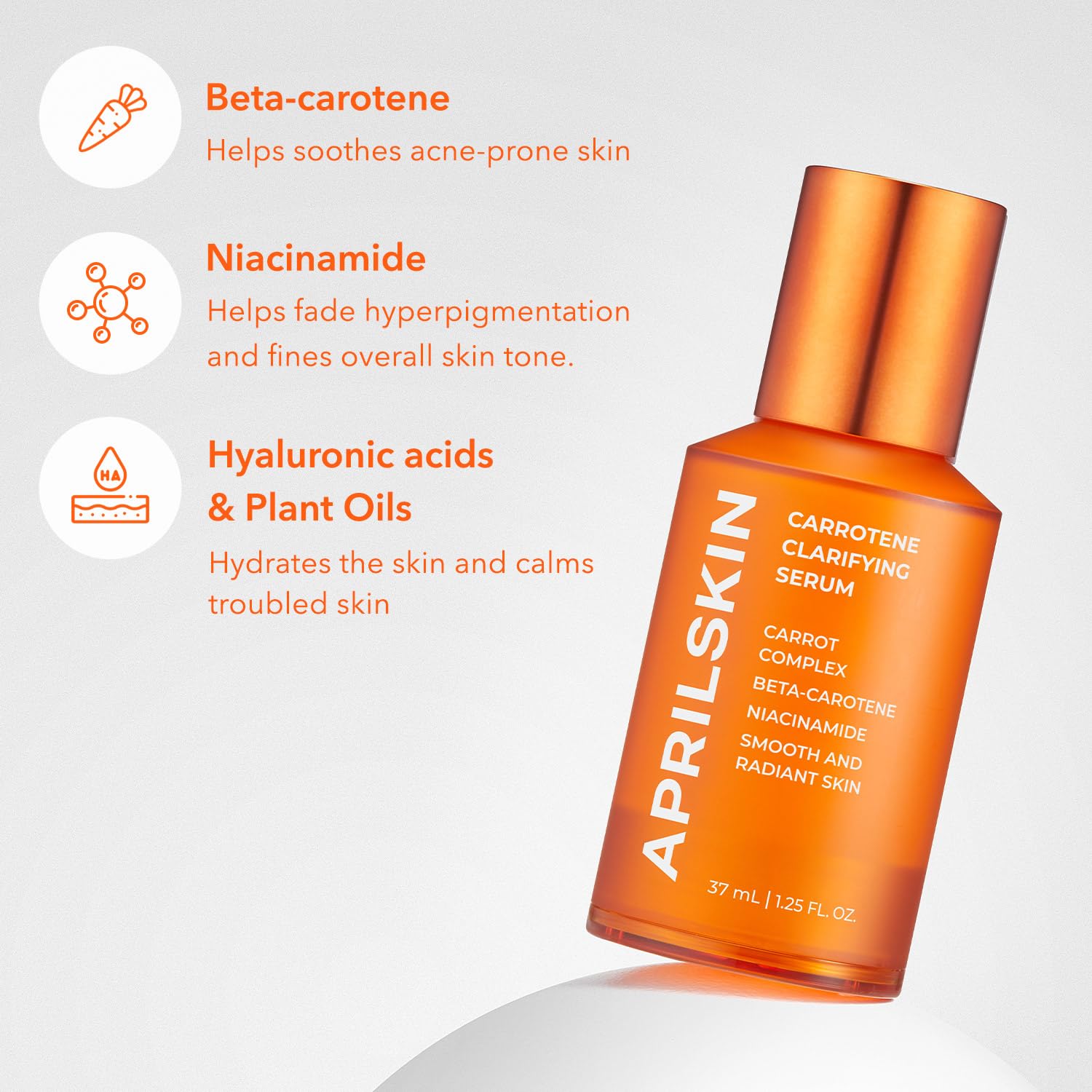 Aprilskin Carrotene Clarifying Serum 37 ml