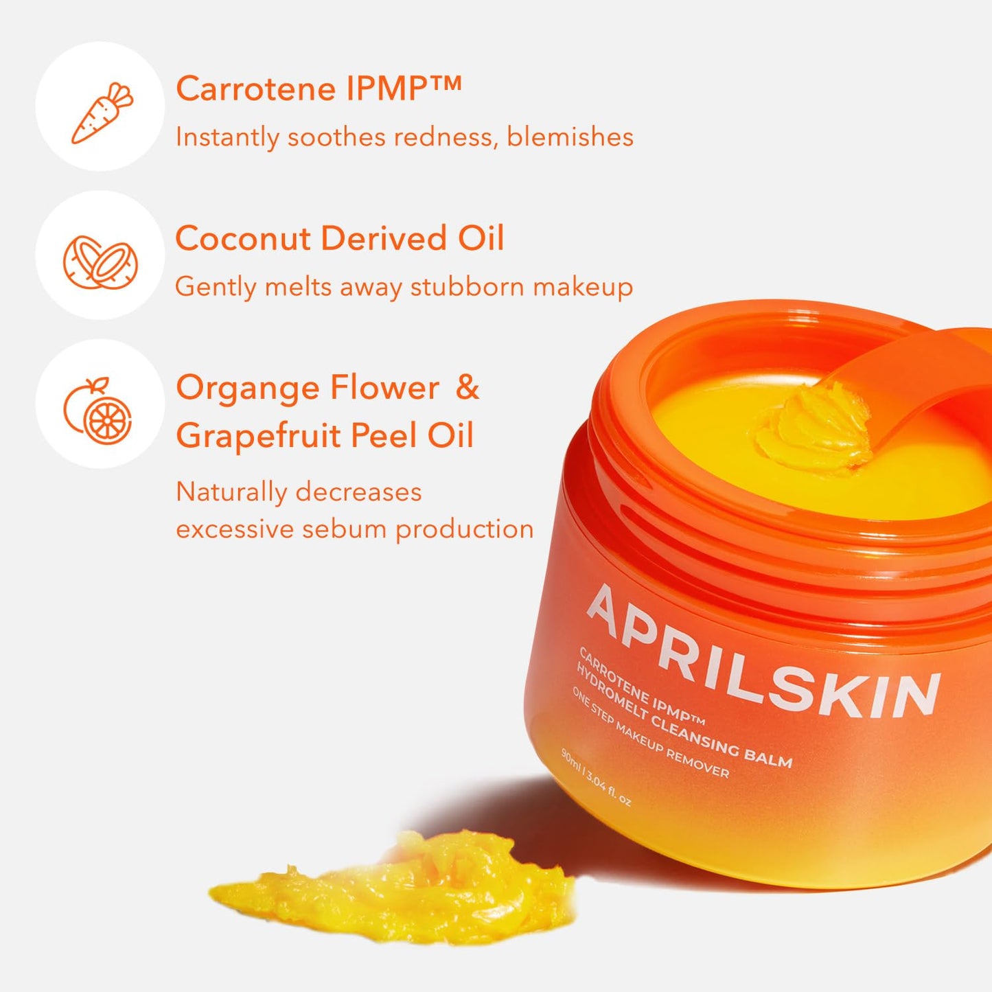 Aprilskin Carrotene IPMP Hydromelt Cleansing Balm 90 ml