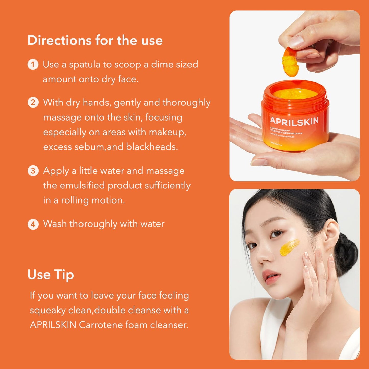 Aprilskin Carrotene IPMP Hydromelt Cleansing Balm 90 ml