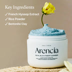 Arencia Blue Hyssop Rice Mochi Cleanser 120 g / 4.23 oz