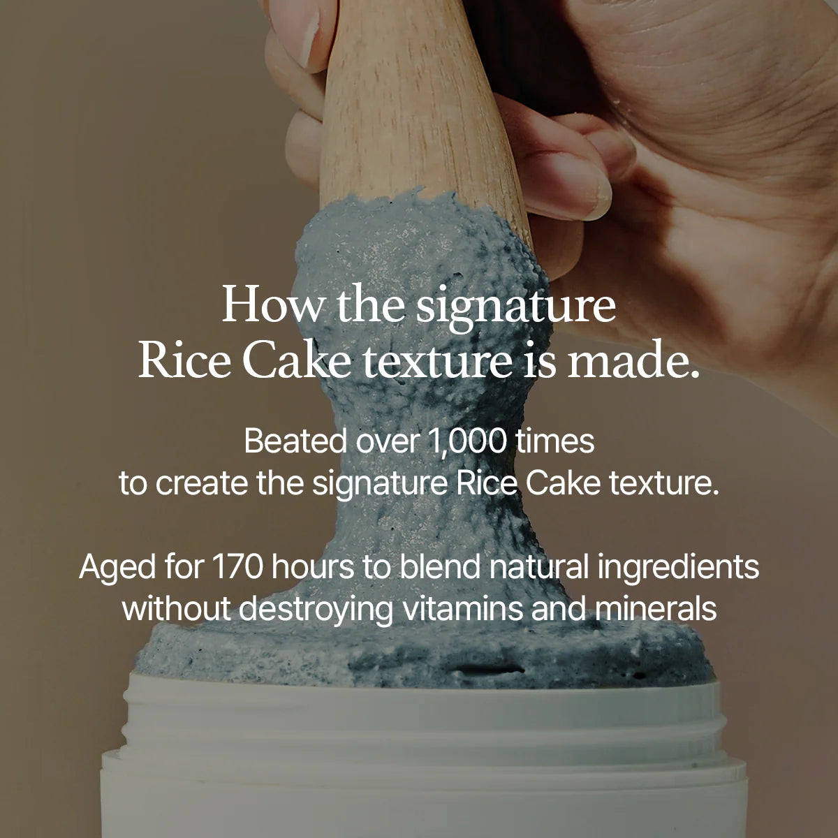 Arencia Blue Hyssop Rice Mochi Cleanser 120 g / 4.23 oz