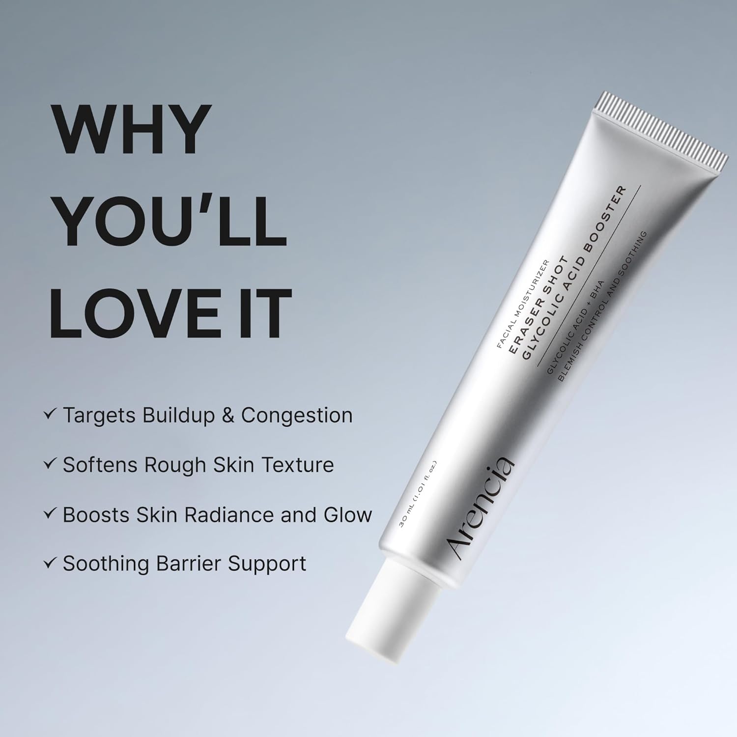 Arencia Eraser Shot Glycolic Acid Booster 30 ml