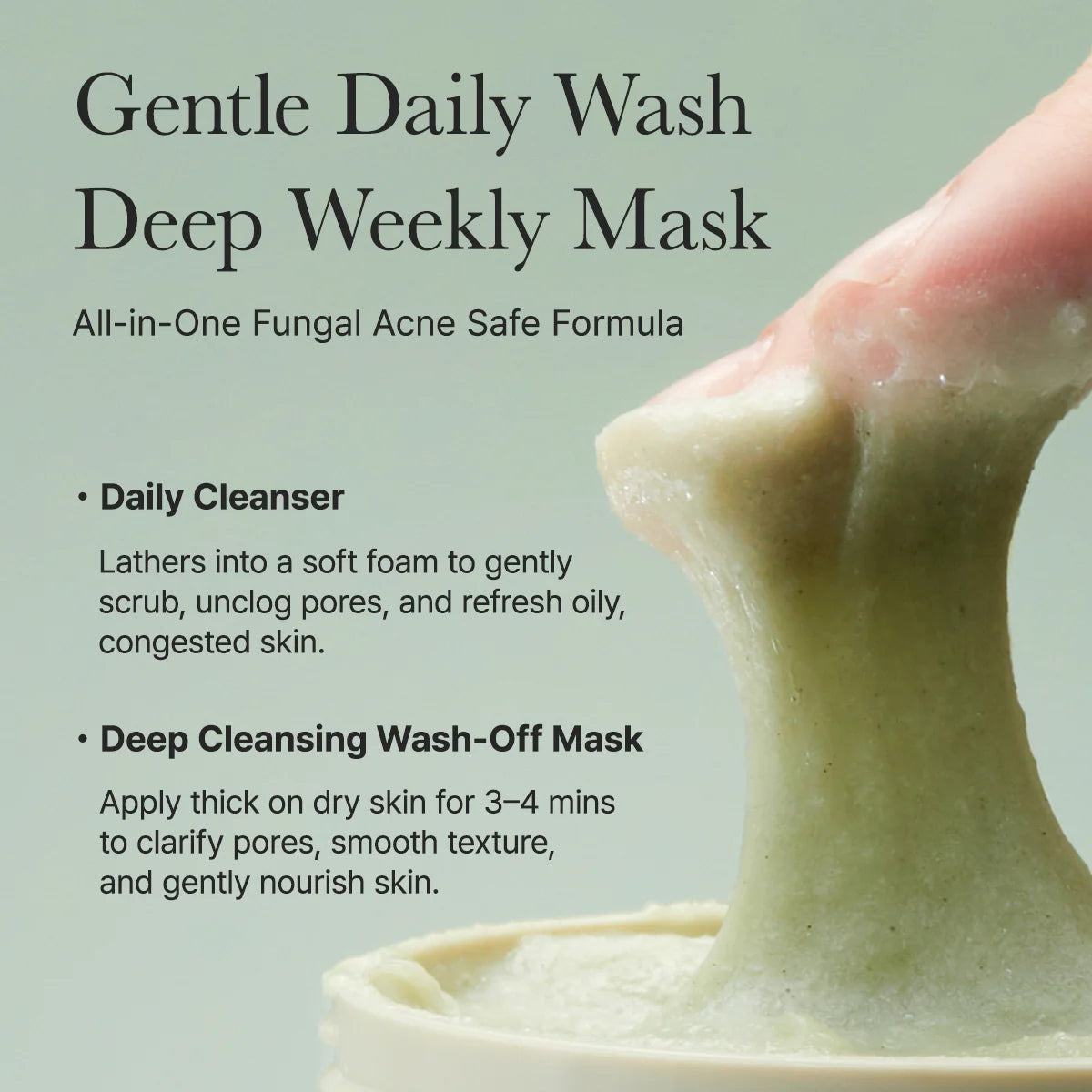Arencia Fresh Green Rice Mochi Cleanser 120 g / 4.23 oz
