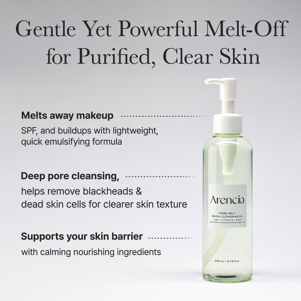Arencia Pore Melt Mochi Cleansing Oil 200 ml