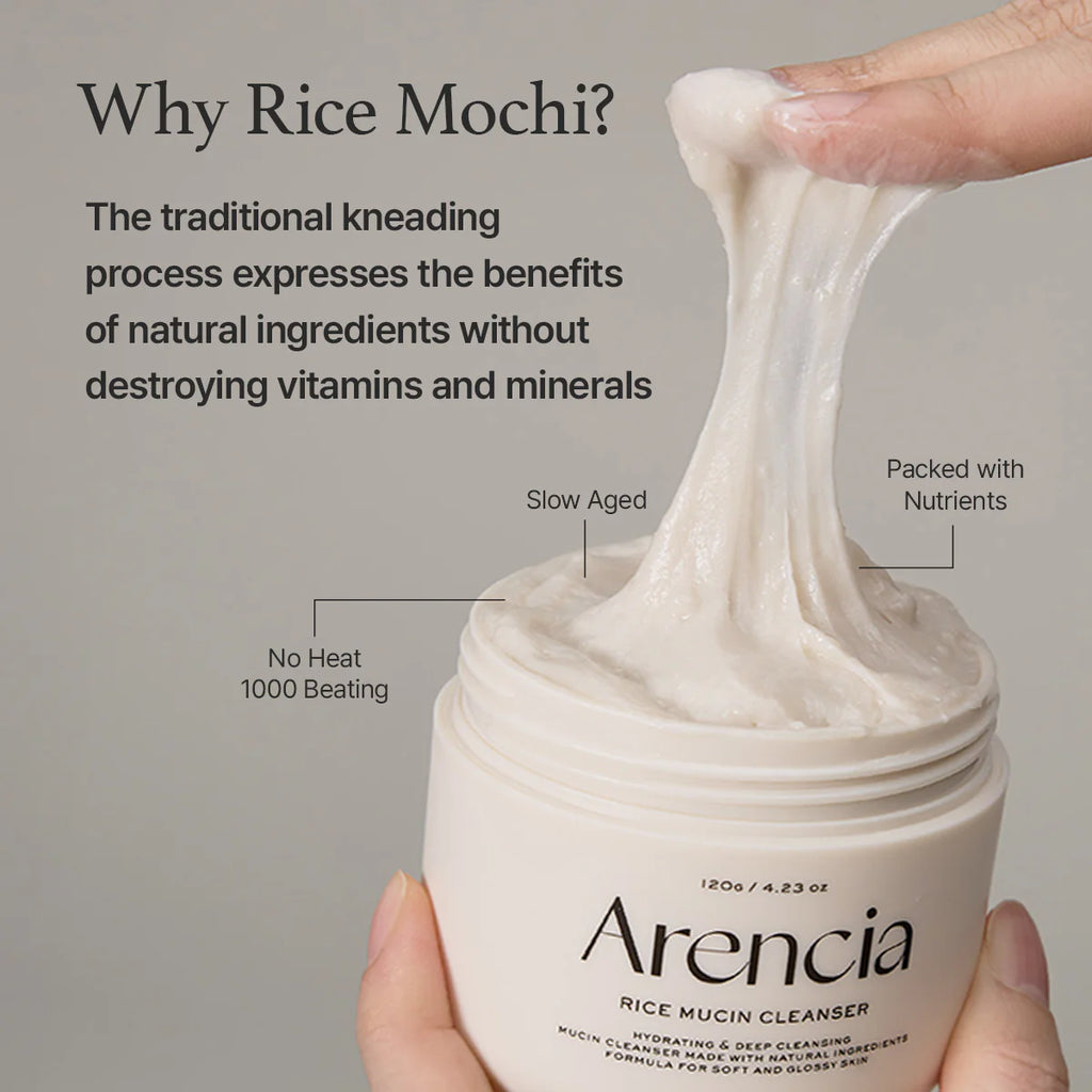 Arencia Rice Mucin Face Cleanser 120 g