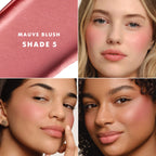 Armani Beauty Dolci Blush Smoothing Cream-to-Powder Soft-Matte Balm | 5 Mauve Blush