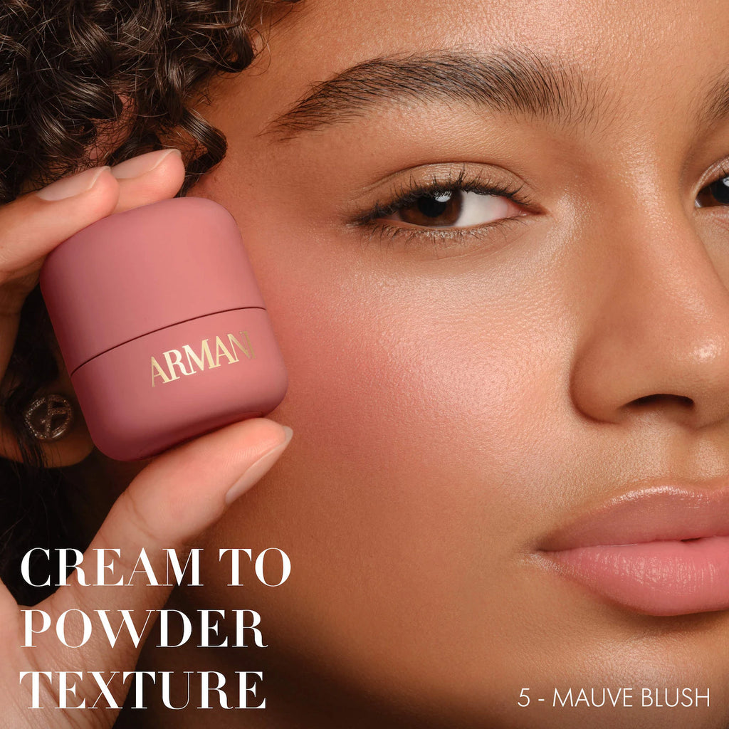 Armani Beauty Dolci Blush Smoothing Cream-to-Powder Soft-Matte Balm | 5 Mauve Blush