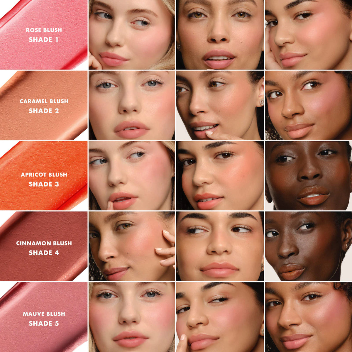 Armani Beauty Dolci Blush Smoothing Cream-to-Powder Soft-Matte Balm | 5 Mauve Blush