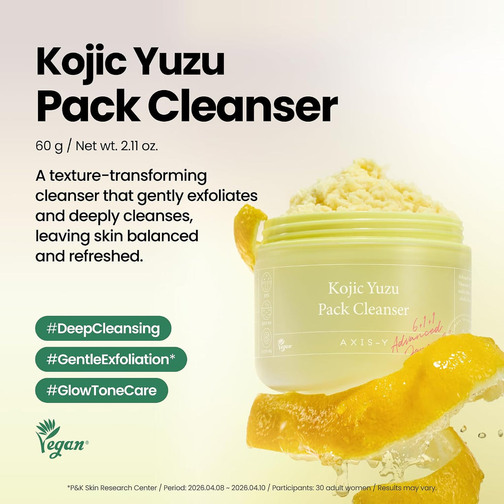 AXIS-Y Kojic Yuzu Pack Cleanser 60 g