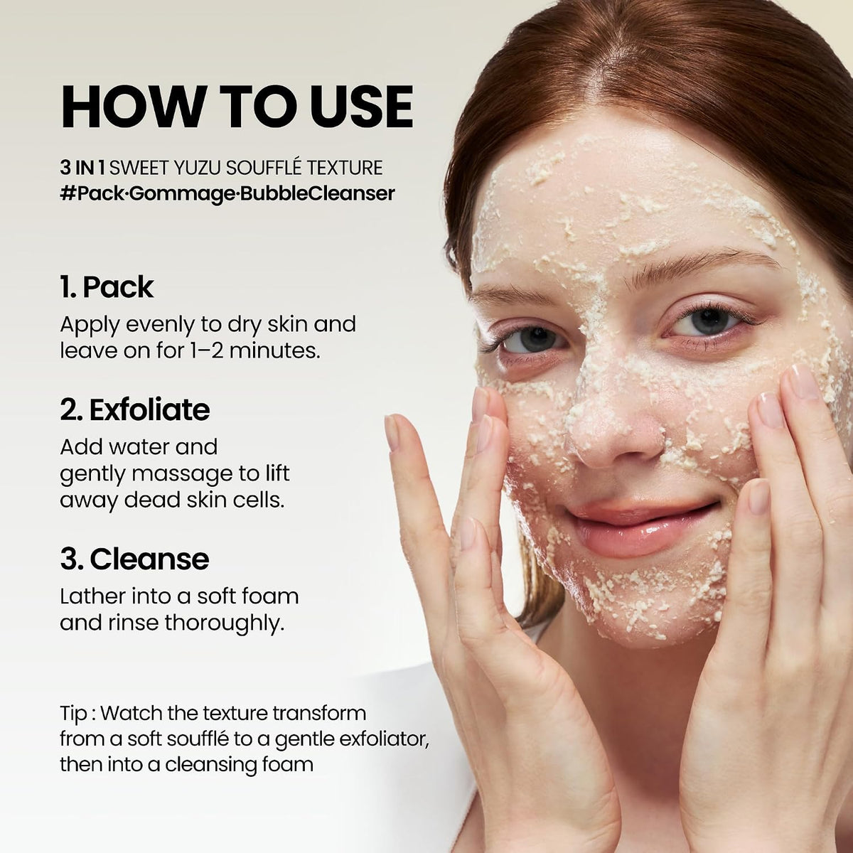AXIS-Y Kojic Yuzu Pack Cleanser 60 g