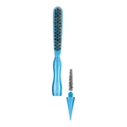 BaBylissPRO Nano Titanium 2-in-1 Slick Back Brush with Detachable Taming Wand