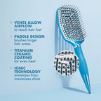 BaBylissPRO Nano Titanium Vented Blow-Dry Paddle Brush