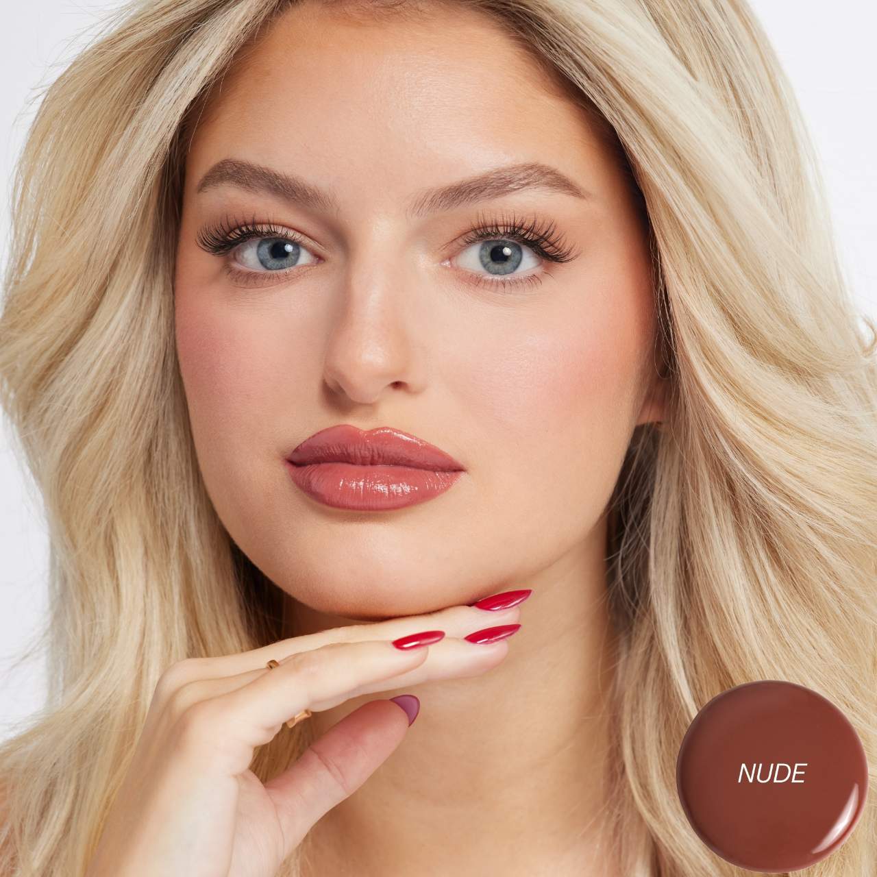 BASMA The High-Pigment Blurring Gloss Balm | Nude