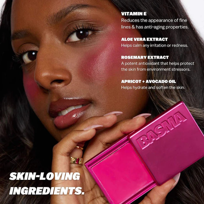 BASMA The Cream Blush | Bubble Gum Pink