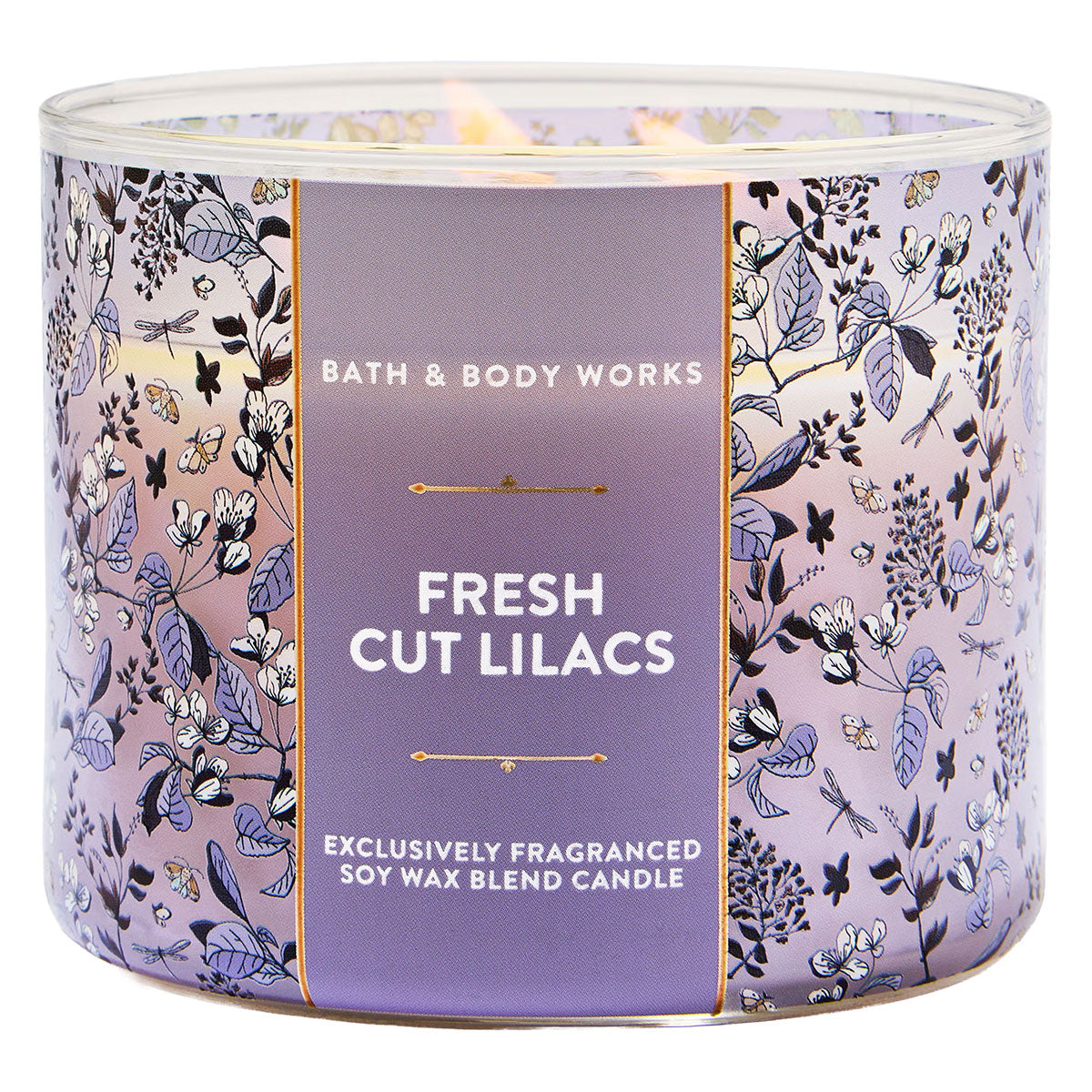 Bath & Body Works Fresh Cut Lilacs 3-Wick Candle
