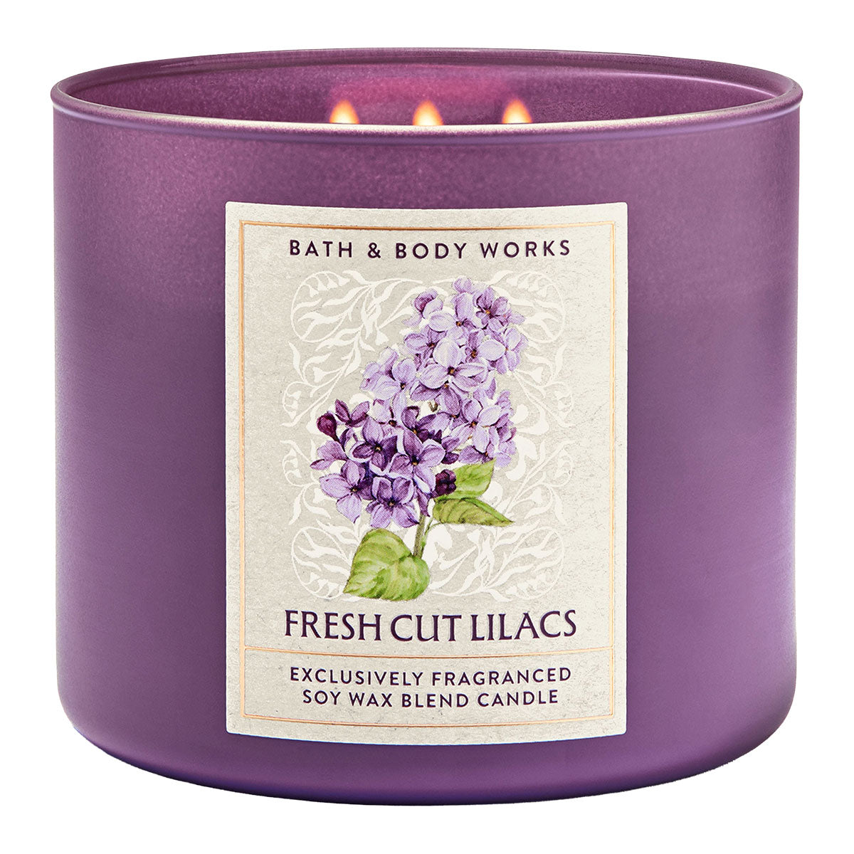 Bath & Body Works Fresh Cut Lilacs 3-Wick Candle
