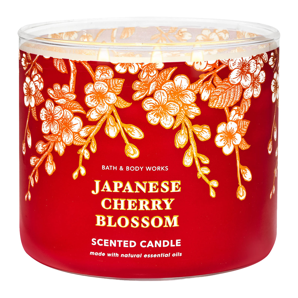 Bath & Body Works Japanese Cherry Blossom 3-Wick Candle