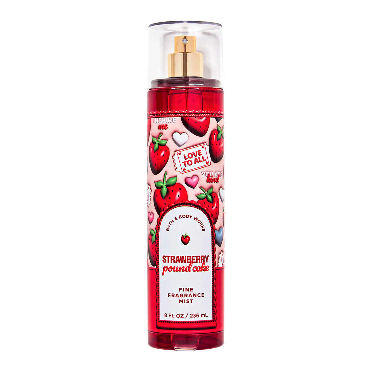 Bath & Body Works Strawberry Pound Cake Fine Fragrance Mist 236 ml / 8 oz