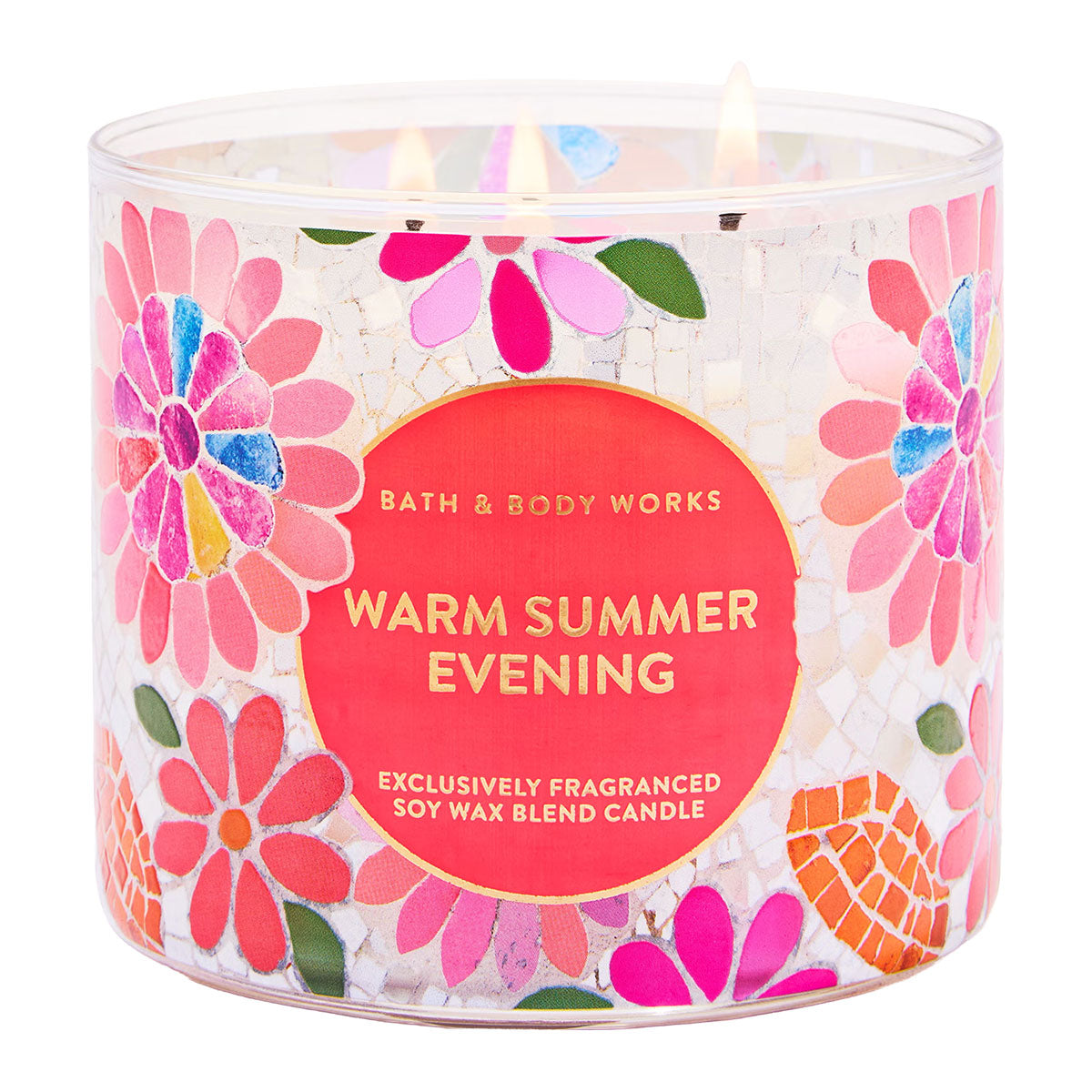 Bath & Body Works Warm Summer Evening 3-Wick Candle