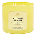 Bath & Body Works White Barn Kitchen Lemon 3-Wick Candle