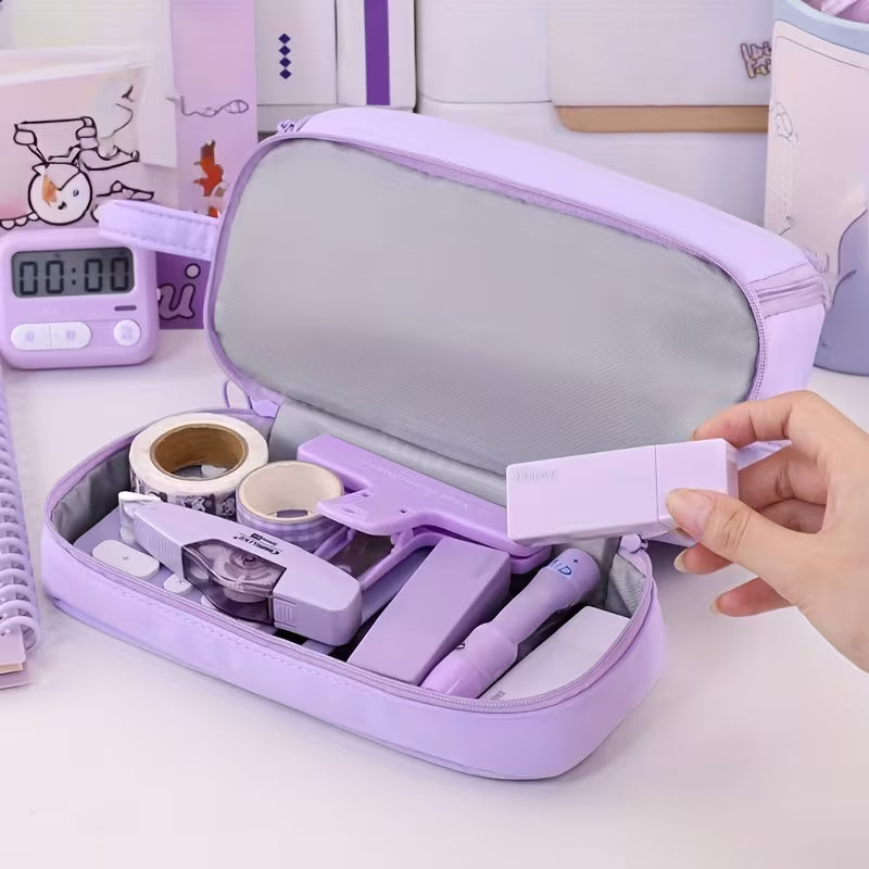 Beautiful Lies Multi Compartment Cosmetics Case | Black