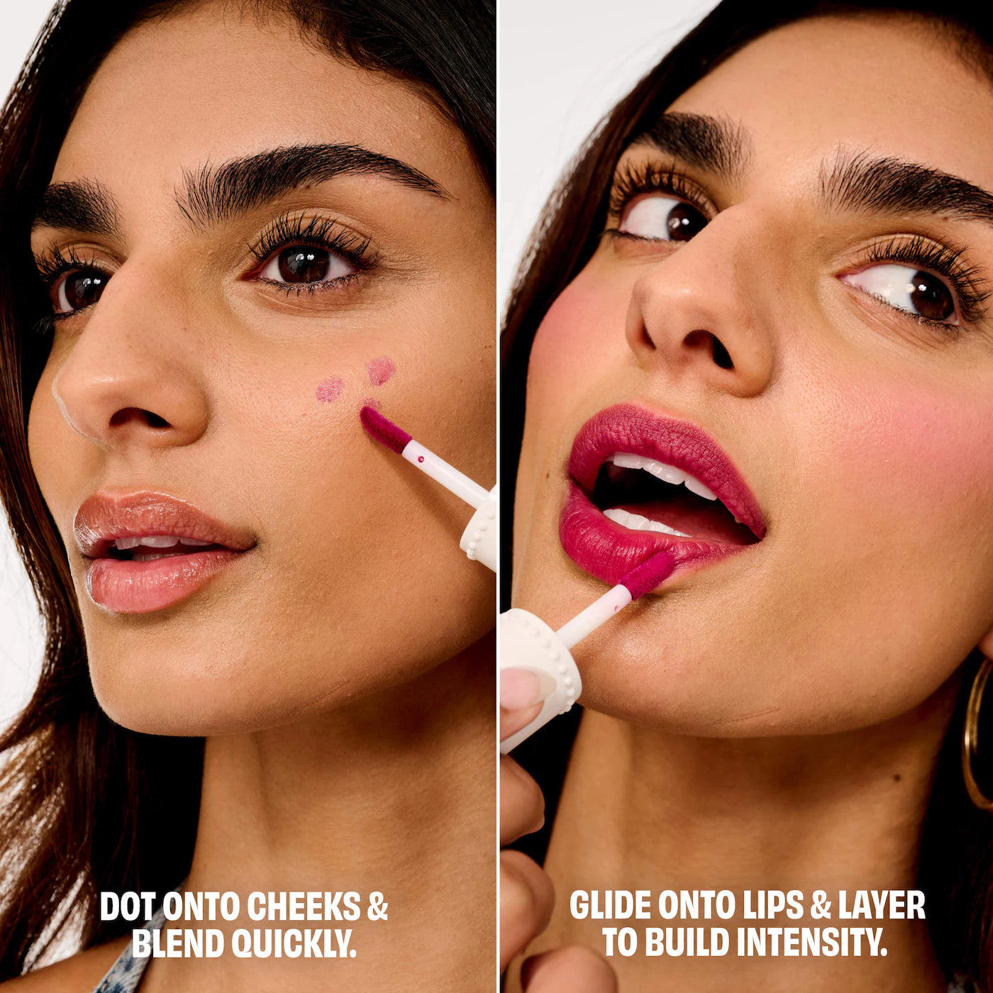 Benefit Cosmetics Benetint Bliss Liquid Lip + Cheek Blush Stain Duo