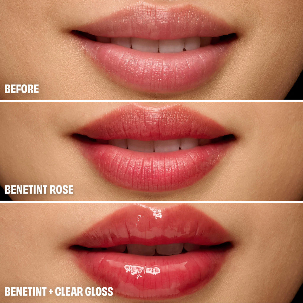 Benefit Cosmetics Benetint Pocket Pal Dual-Ended Longwear Lip Stain & Gloss | Original Rose