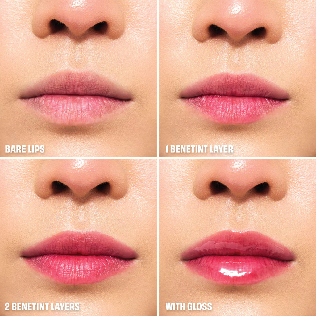 Benefit Cosmetics Benetint Pocket Pal Dual-Ended Longwear Lip Stain & Gloss | Original Rose