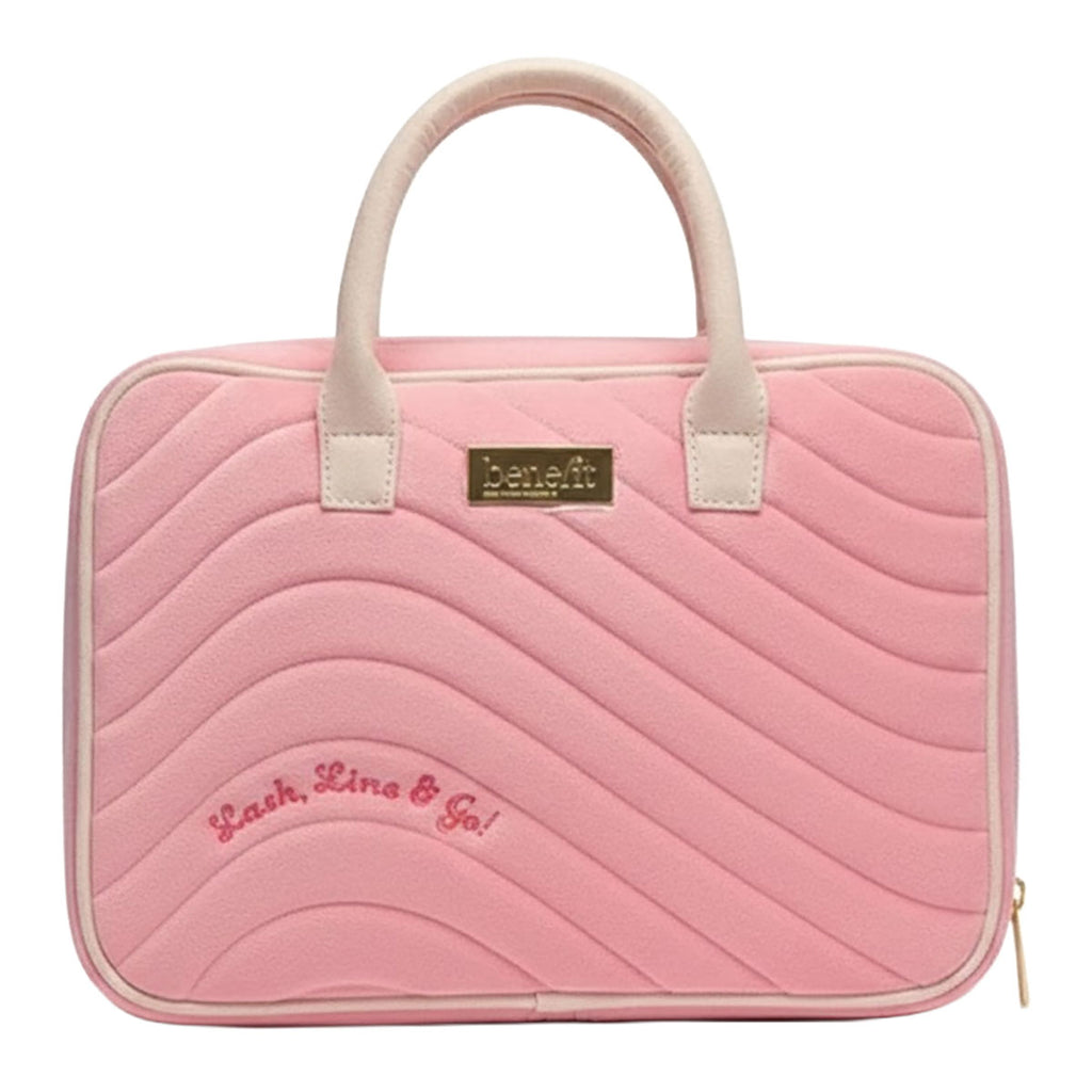 Benefit Cosmetics Hanging Velvet Pink Neceser