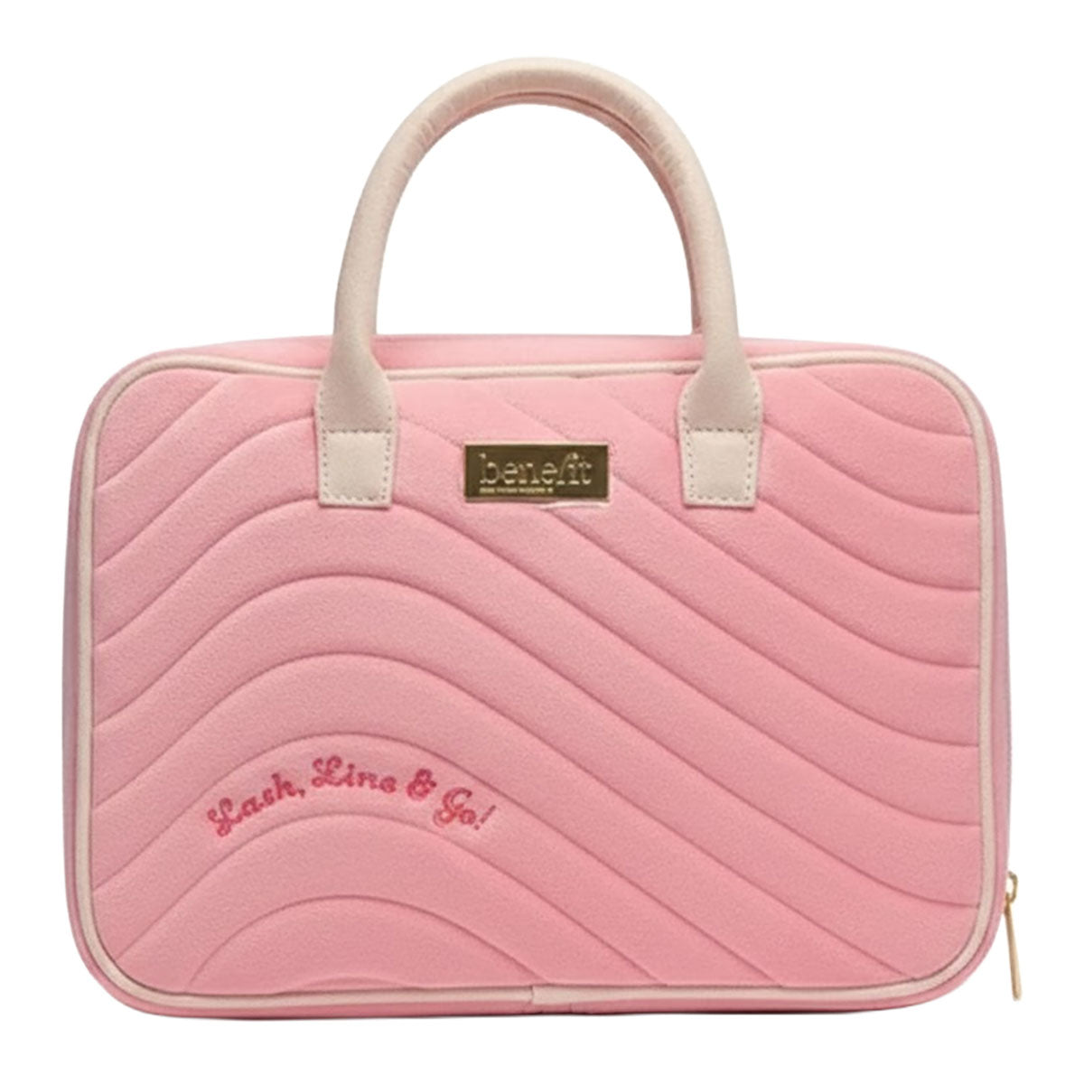 Benefit Cosmetics Hanging Velvet Pink Neceser