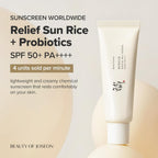 Beauty of Joseon Relief Sun Rice + Probiotics SPF 50+ PA++++ 50 ml / 1.69 oz