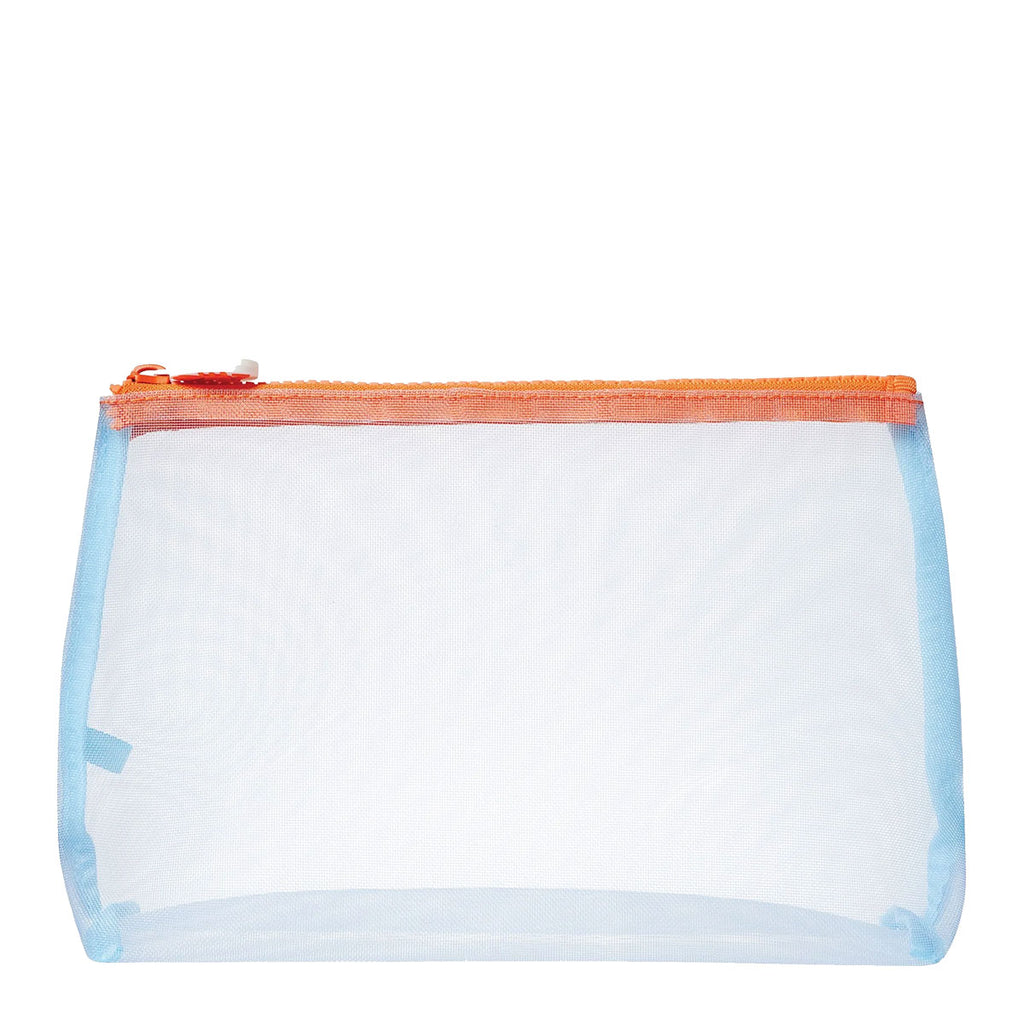 Bubble Blue Mesh Bag