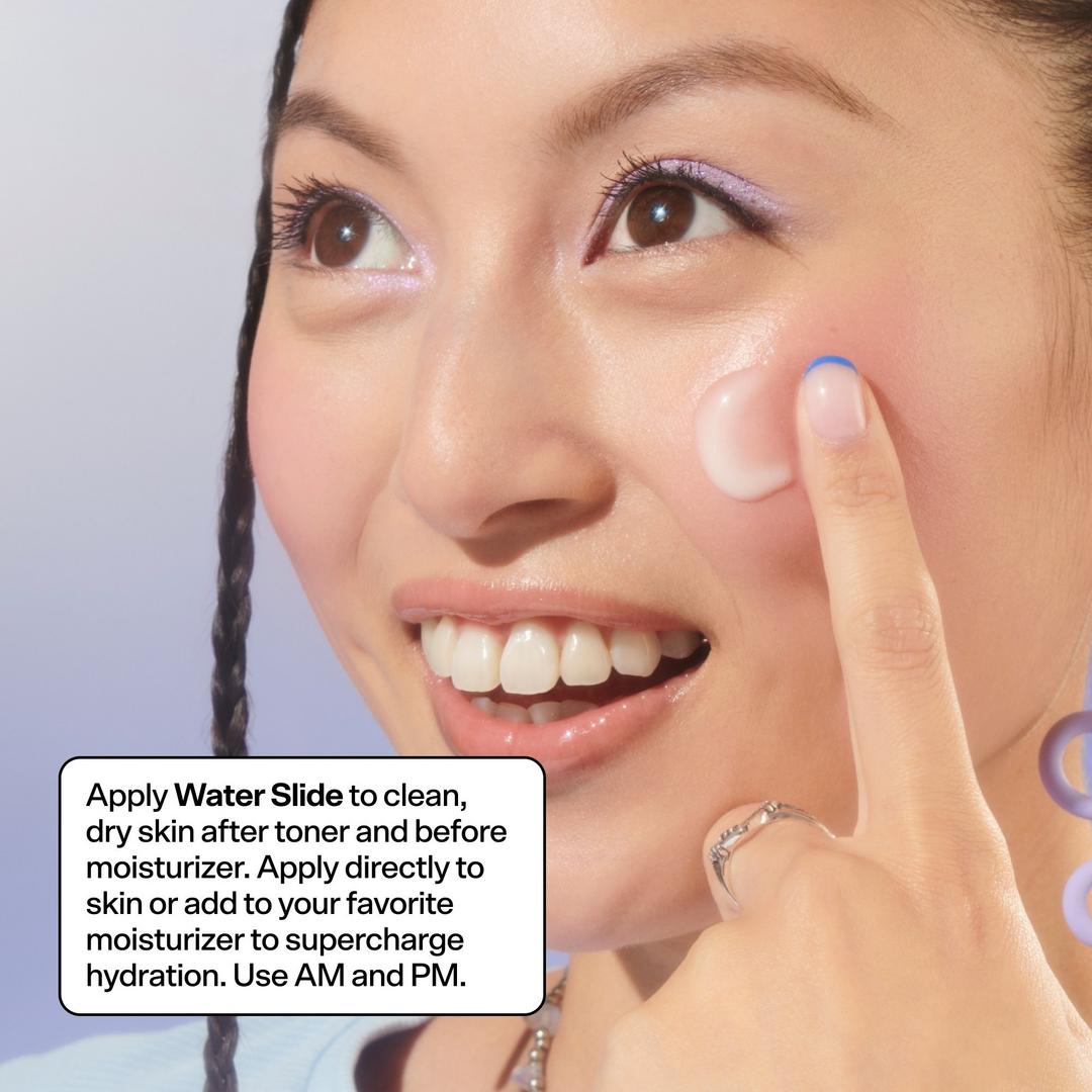 Bubble Water Slide Hydration Boosting Serum Hyaluronic Acid + Peptides 1.0 oz / 30 ml
